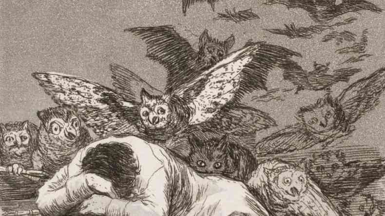 Goya: o sono da razo produz monstros 