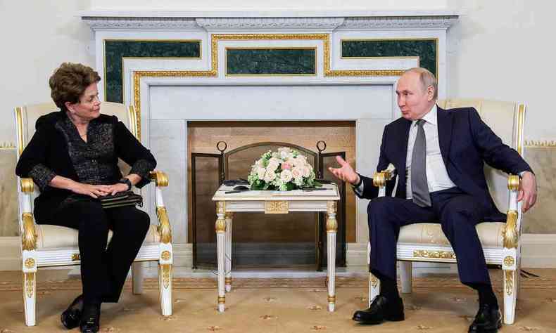 Dilma Rousseff e Vladimir Putin se reuniram no Kremlin para debater sobre os pases emergentes