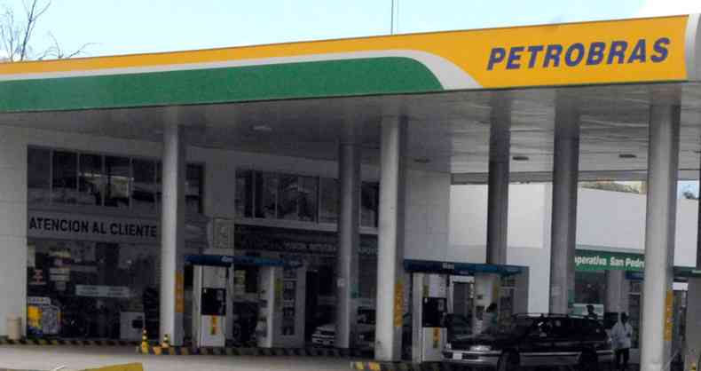 Posto de combustível da Petrobras