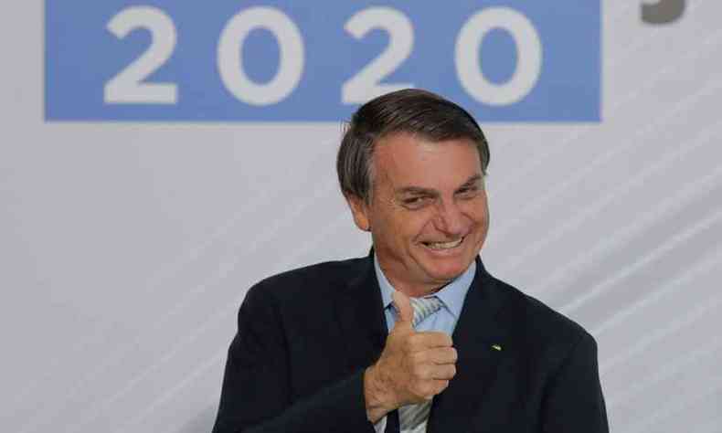 Bolsonaro disse ainda que Israel serve de ''inspirao'' para o Brasil, pela f, coragem e determinao(foto: Srgio Lima/AFP)