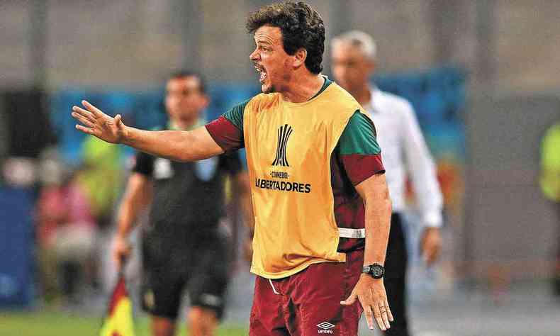 Fernando Diniz, tcnico do Fluminense