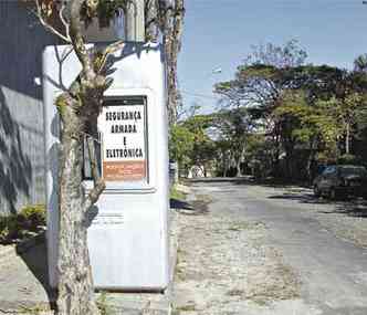 Proibidas, guaritas em reas pblicas so objeto de fiscalizao tambm da Prefeitura de Belo Horizonte(foto: Cristina Horta/EM/D.A Press)