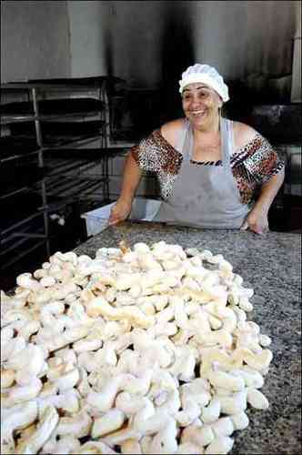 Marina Gomes de Almeida se apaixonou pelos biscoitos depois de um curso de panificao. Bastou para ela fazer disso um negcio(foto: Beto Magalhes/EM/D.A PRESS )
