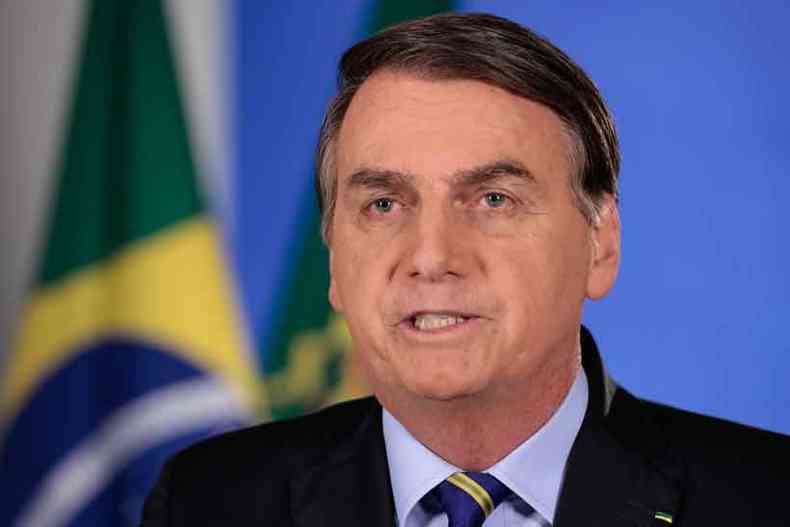 Jair Bolsonaro fez pronunciamento em rede nacional nesta quarta-feira(foto: Carolina Antunes/PR)