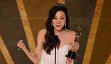 Oscar 2023: Michelle Yeoh ganha prmio de melhor atriz