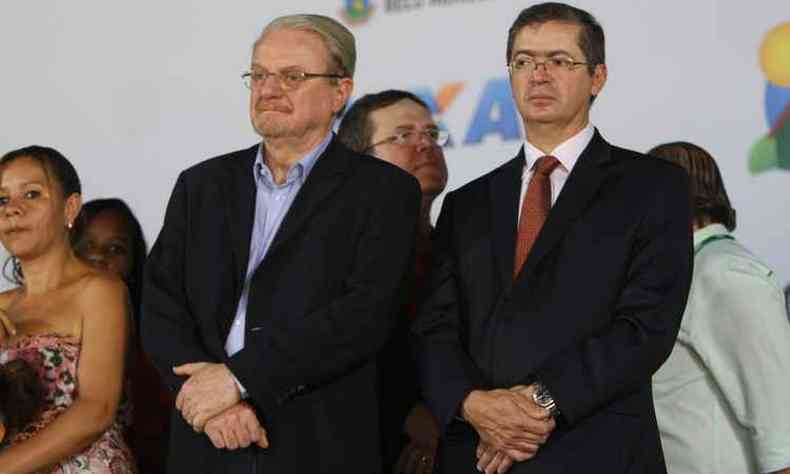Dlio e Lacerda se uniram na eleio de 2012, quando o socialista se reelegeu(foto: Edesio Ferreira / EM/D.A. Press )