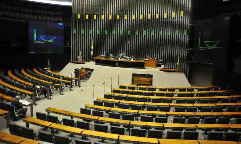 Por 316 votos a 165, a Cmara dos Deputados manteve o veto do presidente Jair Bolsonaro(foto: Jos Cruz/Agncia Brasil)