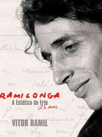 Capa do disco Ramilonga traz o rosto de Vitor Ramil, fotografado de perfil