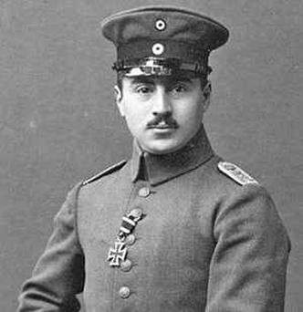 Ernst Hess foi comandante de uma unidade em que Hitler serviu(foto: Reprodu��o internet / www.dailymail.co.uk)