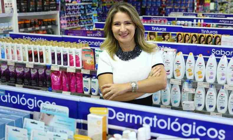 Patriciana Queirz, da Pague Menos, diz que esforo concentrado da empresa melhorou margem de lucro(foto: Divulgao)