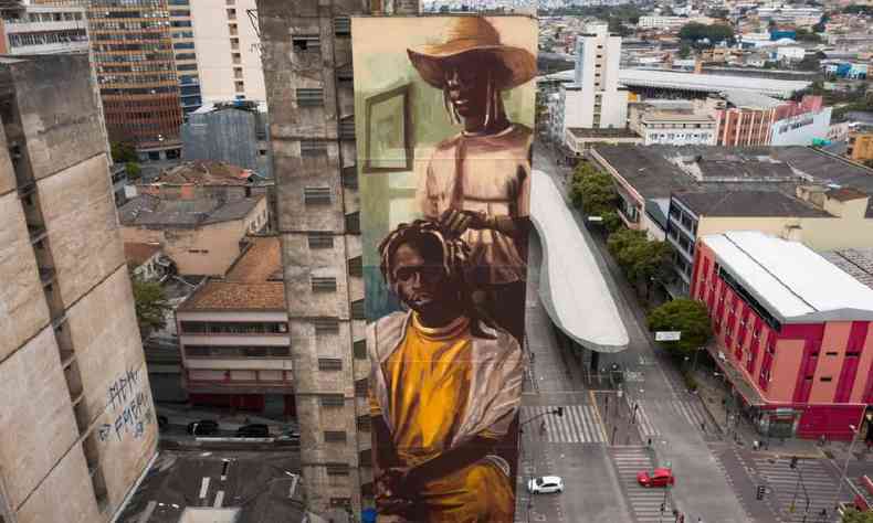 Obra de Diego Mouro, artista de So Paulo que foi selecionado pela convocatria da edio passada