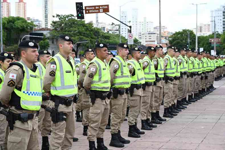 Nomeao de novos policiais militares em BH