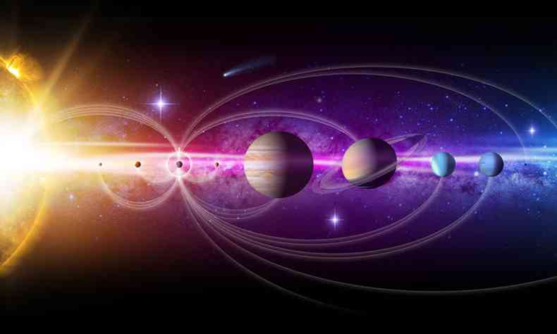 A Teoria Heliocêntrica demonstrou que um senso comum de dois mil anos estava errado: a Terra e todos os planetas do nosso sistema giram em torno do Sol.(foto: NASA/Jenny Mottar)