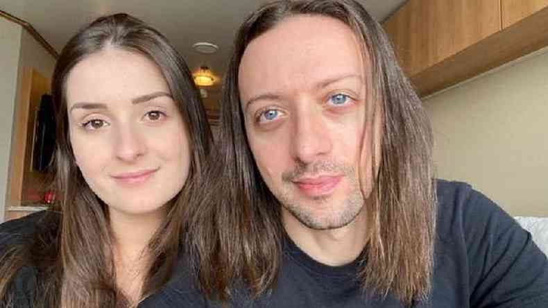 Caio Saldanha e sua namorada Jessica Furlan esto presos em um cruzeiro h mais de dois meses.(foto: BBC)