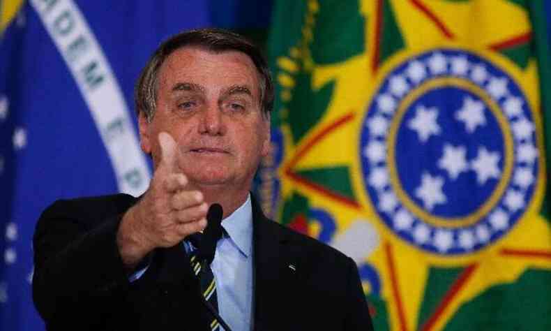 ''No se trata mais de %u2018fora, Bolsonaro%u2019, mas, sim, de %u2018pare, Bolsonaro%u2019''(foto: Srgio Lima/AFP)