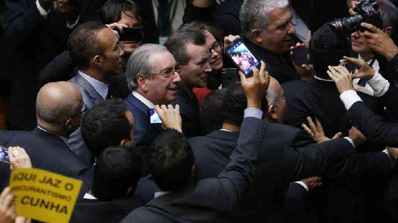 Cunha foi condenado em junho de 2018 por corrupo passiva e lavagem de dinheiro(foto: Reuters)