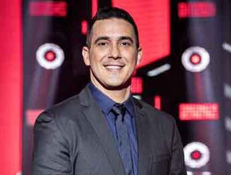 Andr Marques no Programa 'The voice Brasi'
