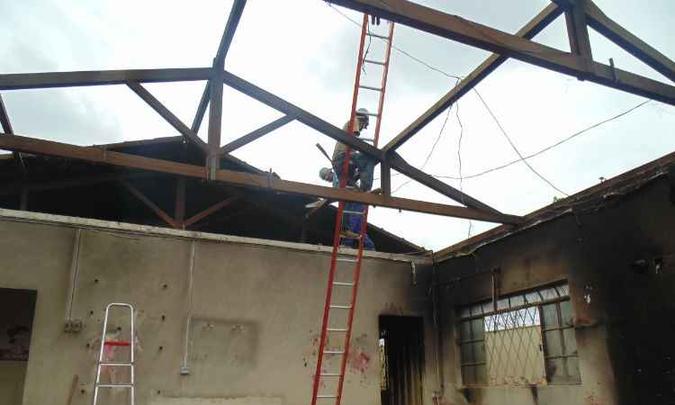 Creche aonde aconteceu a tragédia foi demolida(foto: Luiz Ribeiro/Da Press, 01.11.2017 ) Creche aonde aconteceu a tragédia foi demolida(foto: Luiz Ribeiro/Da Press, 01.11.2017 )