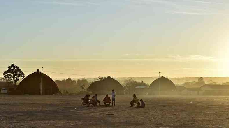 Terra Indgena Mariwatsd, do povo xavante, em Mato Grosso, enfrenta crescimento de casos do novo coronavrus(foto: Adriano Gambarini/OPAN)