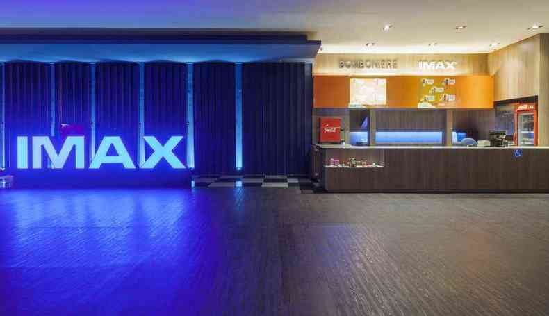 O Cineart inaugurou no Boulevard Shopping a primeira sala IMAX de Minas.(foto: Arquivo Cineart)