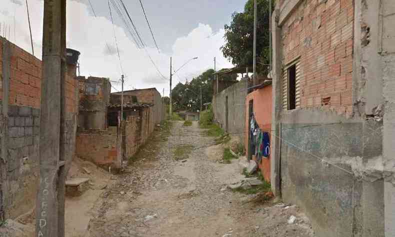 Crime ocorreu na manh desta segunda-feira, em Ribeiro das Neves (foto: Reproduo/Google Street View)