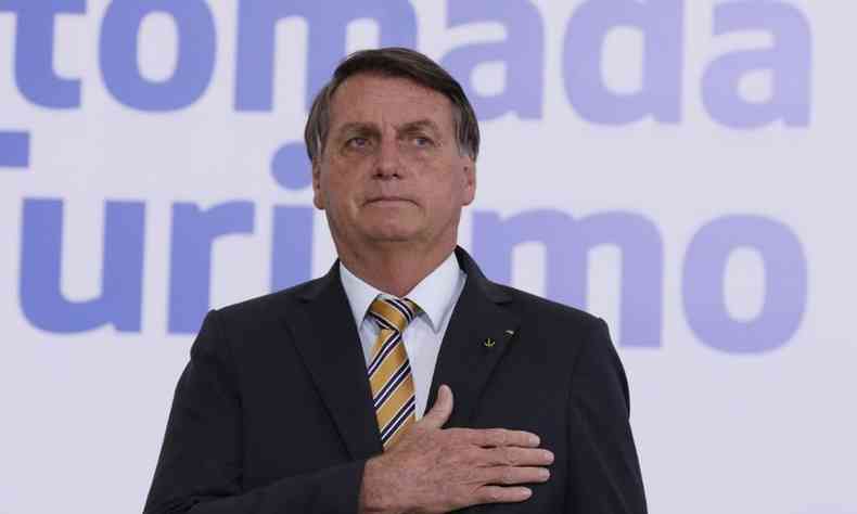 Jair Bolsonaro (sem partido)(foto: Isac Nbrega/PR)