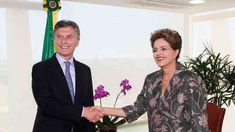 Presidente Dilma Rousseff recebe Maurcio Macri, Presidente eleito da Repblica Argentina Foto: Roberto Stuckert Filho/PR(foto: Roberto Stuckert Filho/PR)