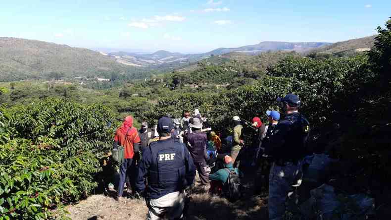 PRF combate trabalho escravo no Sul de Minas