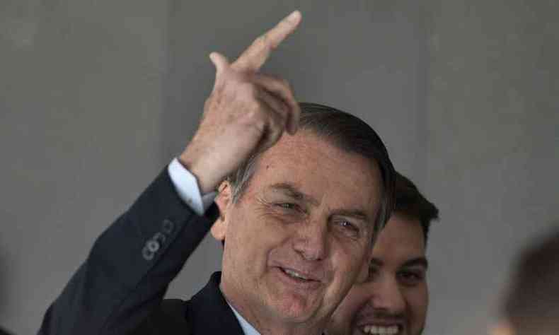 O presidente Jair Bolsonaro (PSL)(foto: Foto: Mandel Ngan/AFP)