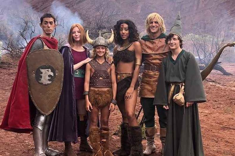 Live-action de Caverna do Dragão com atores brasileiros Foto: Reprodução Live-action de Caverna do Dragão com atores brasileiros Foto: Reprodução