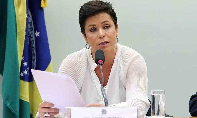 A deputada Cristiane Brasil teve a posse como ministra barrada pela Justiça(foto: Gilmar Felix / Câmara dos Deputados) A deputada Cristiane Brasil teve a posse como ministra barrada pela Justiça(foto: Gilmar Felix / Câmara dos Deputados)