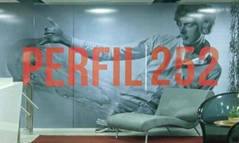 Na foto, recepo da agncia Perfil 252