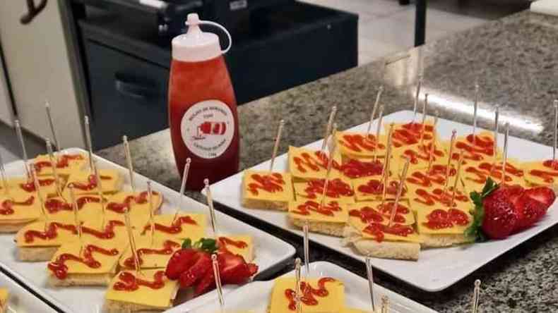 Receita de ketchup de morango ser exposta entre quinta e sbado no Festival do Morango em Pouso Alegre