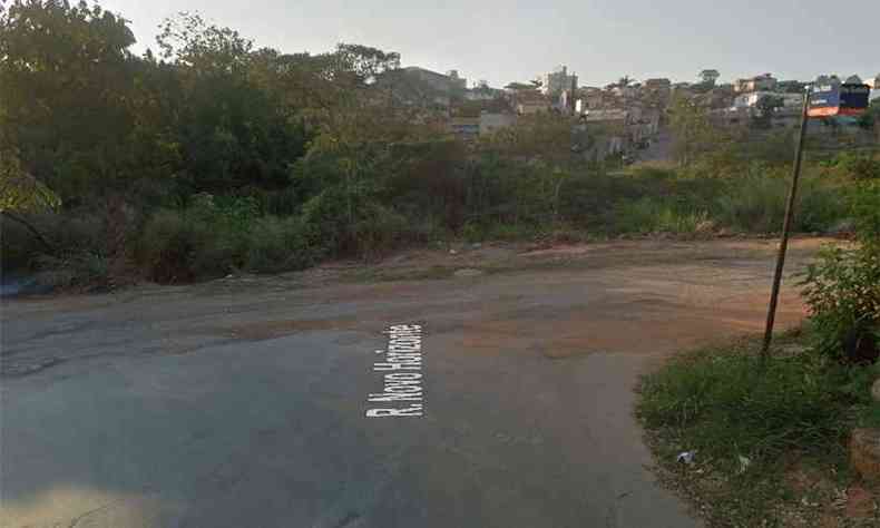 Esquina onde o crime ocorreu, segundo a polcia(foto: Reproduo da internet/Google Maps)