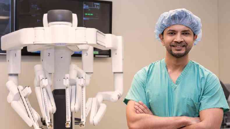 'Um transplante de pulmes era sua nica chance de sobrevivncia', diz o mdico Ankit Bharat(foto: Northwestern Medicine)