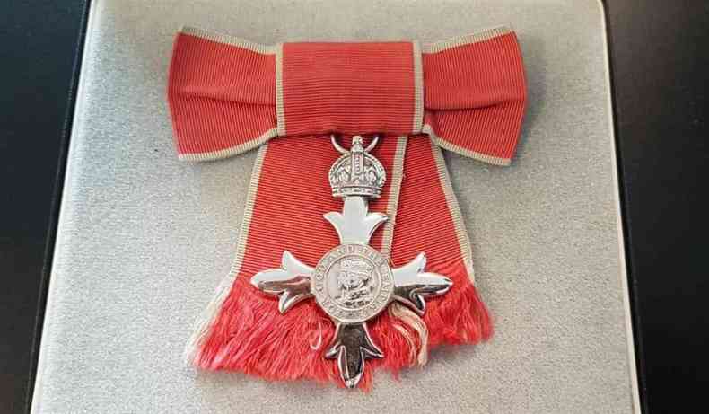 Medalha de condecorao.
