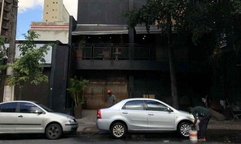 Endereço da Rua Sergipe, na Savassi, onde funcionou o Pop Rock Café nos anos 2000 