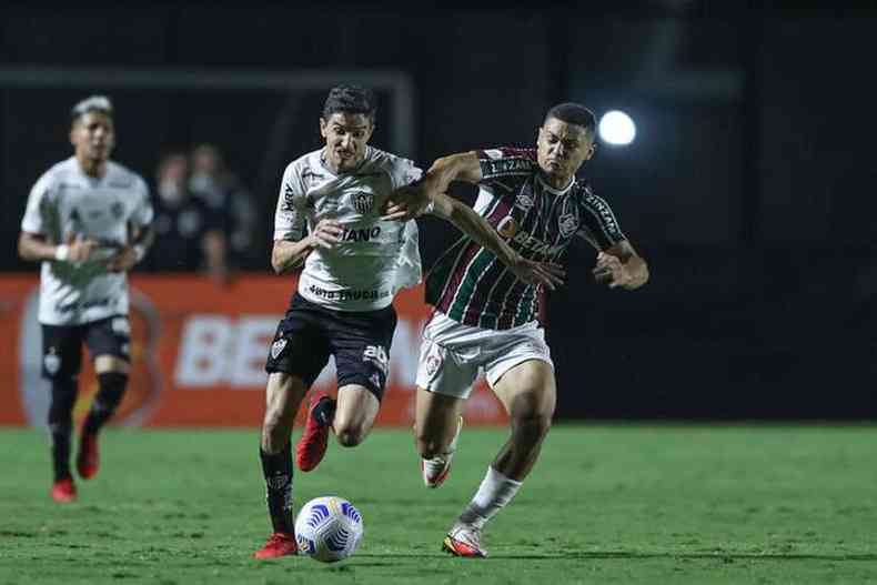 Atltico e Fluminense voltaro a se enfrentar nesta quinta, pela Copa do Brasil(foto: Pedro Souza/Atltico)