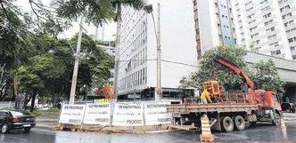 Trabalhos preliminares começaram no segundo semestre de 2011 em vários pontos de Belo Horizonte, da Praça Sete à Savassi(foto: Euler Júnior/EM/D.A Press - 20/11/11) Trabalhos preliminares começaram no segundo semestre de 2011 em vários pontos de Belo Horizonte, da Praça Sete à Savassi(foto: Euler Júnior/EM/D.A Press - 20/11/11)