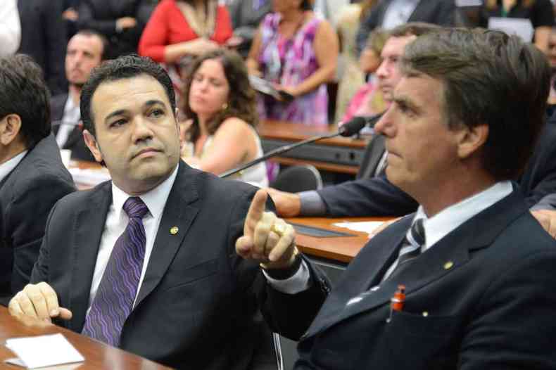 Feliciano e Bolsonaro so amigos (foto: Agncia Brasil/Reproduo)
