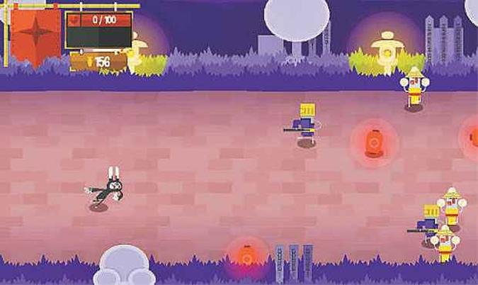 Frentico, o Ninjin, da Pocket Trap, mescla elementos clssicos como modernos e rpidos(foto: Pocket Trap/divulgao)