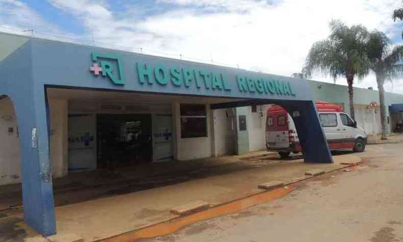 Hospital da cidade de Janaba(foto: Oliveira Jnior/Divulgao )
