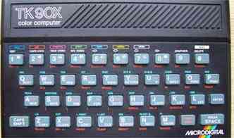 1985 - TK-90X - Também produzido pela Microdigital Eletrônica. Era baseado no computador doméstico ZX Spectrum, da Sinclair(foto: Taringa/Reproducao Internet )