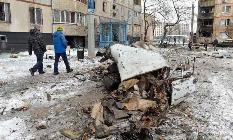 Cidade destruda