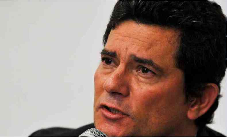 Sergio Moro prestou depoimento para falar de interferncias de Bolsonaro em investigaes da Polcia Federal(foto: Marcelo Casal Jr/Agncia Brasil)