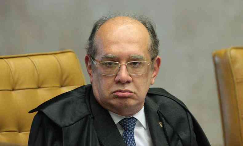 Gilmar Mendes, do Supremo Tribunal Federal, foi escolhido relator da ao apresentada na Corte que pede a derrubada da deciso que concedeu foro privilegiado ao senador Flvio Bolsonaro (foto: Agencia Brasil/Reproduo)