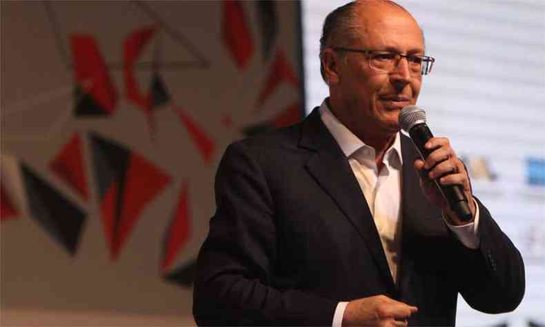 Ex-governador de São Paulo Geraldo Alckmin(foto: Edesio Ferreira/EM/D.A Press)