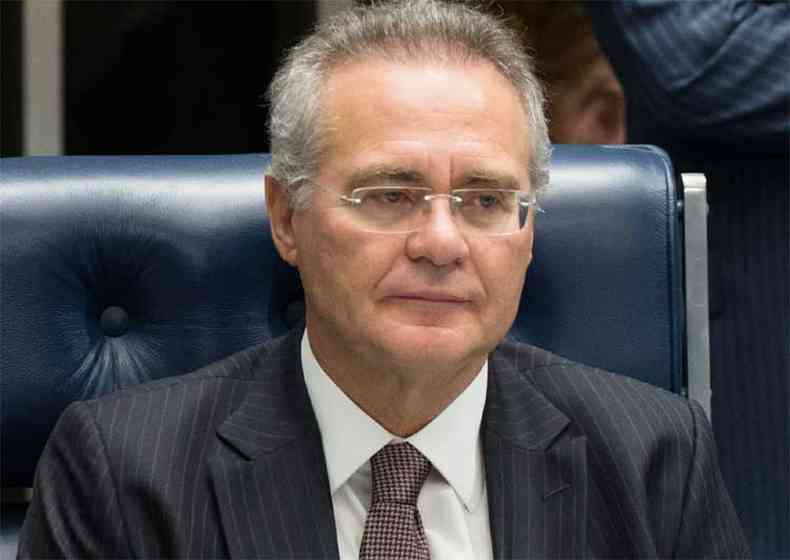 O senador Renan Calheiros foi afastado do cargo de presidente do Senado por fora de liminar do ministro Marco Aurlio Mello, do Supremo Tribunal Federal(foto: Lula Marques/ AGPT)