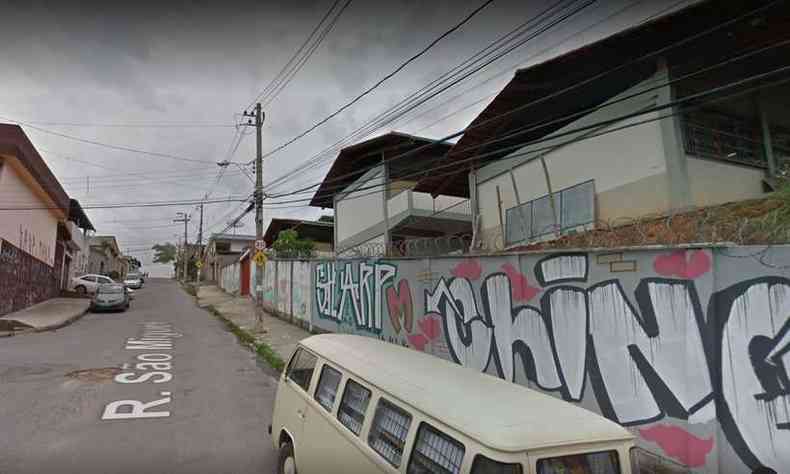 Motorista oferecia perigo a pedestres prximo  Escola Estadual Professor Guerino Casassanta(foto: Reproduo/Google Street View)