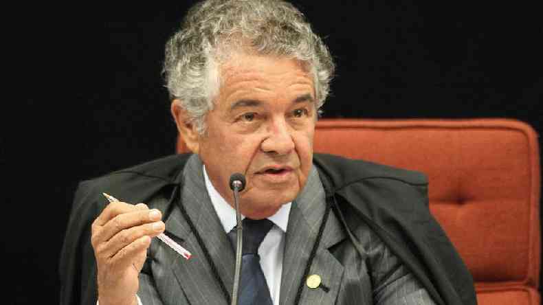 O ministro do STF Marco Aurlio Mello determinou a soltura do lder do PCC no incio de outubro(foto: Nelson Jr./SCO/STF)